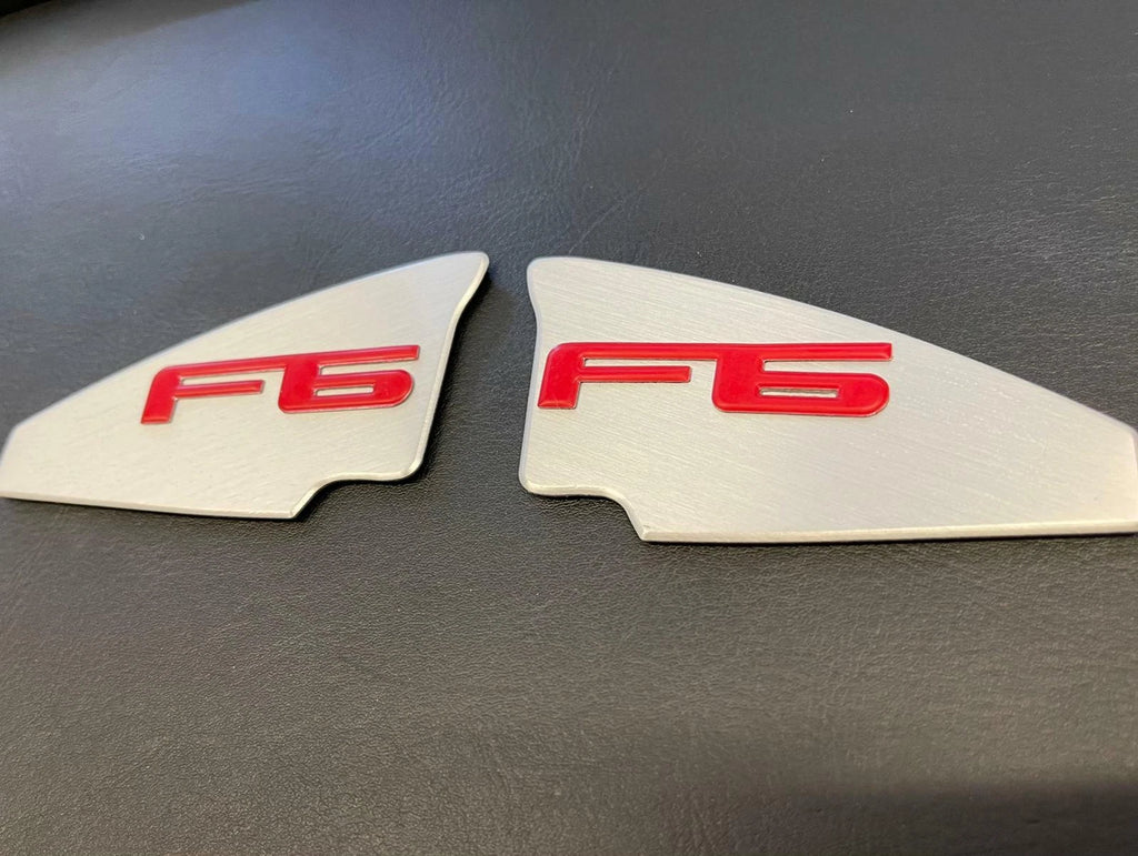 F6 INTERIOR DOOR HANDLE INSERT BADGE FOR FPV/FORD FALCON BA BF FPV F6 SEDAN/UTE