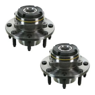 Pair Front Wheel Bearing Hub For Ford F250 F350 RM RN No ABS Single Rear Wheel