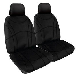 Sperling Getaway Neoprene Front Black - Black Stitch Seat Covers Suits ASX 20...