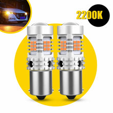 Load image into Gallery viewer, AUXITO Truck Amber Indicator Globe 21W PY21W 12V BAU15s 26 3020smd 2600LM 12V AU