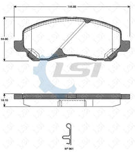 Load image into Gallery viewer, Front Brake Pads and Disc Rotors Set for Mitsubishi OUTLANDER ZG ZH 2007-2012