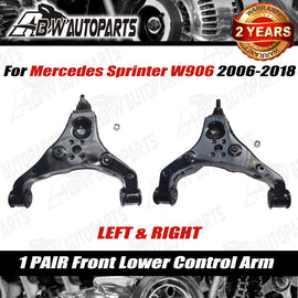2 Front Lower Control Arm Left & Right For Mercedes Sprinter W906 2006-2018