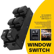 Load image into Gallery viewer, for ISUZU 4 Door DMAX MU-X 2012~2020 Master Power Window Switch Driver Control