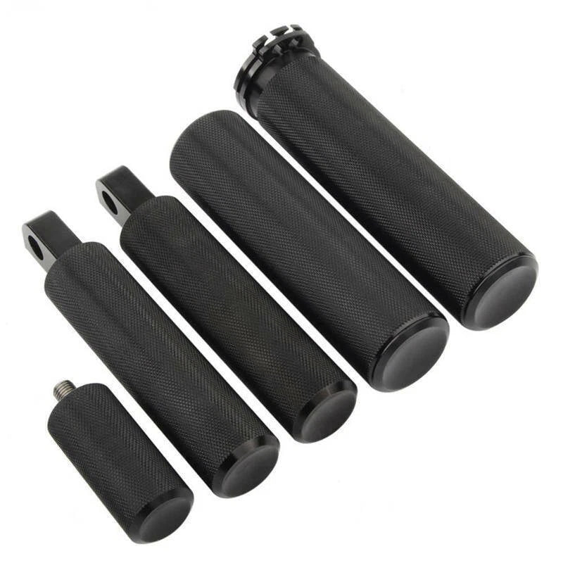 Black 1'' Hand Grips +Foot Pegs Footrest + Shift Peg For Harley XL 883 1200 ST