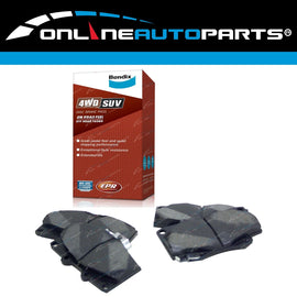 Bendix 4x4 Front Disc Brake Pads for Hilux KZN165 RZN169 RZN174 VZN167 VZN172