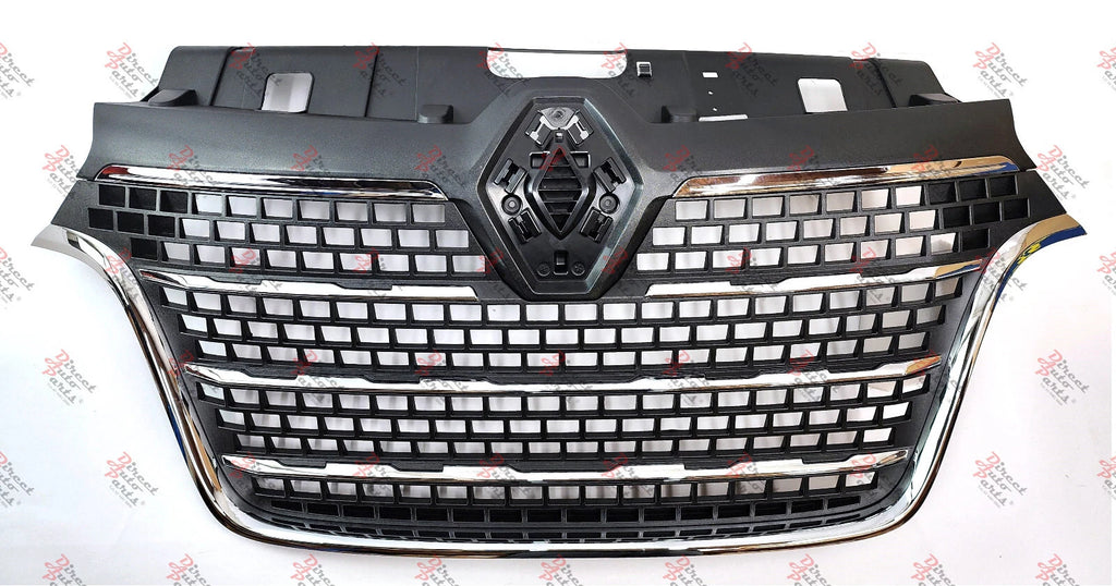 *NEW* TOP GRILLE MESH (5 CHROME) for RENAULT MASTER VAN BUS X62 9/2019 - ONWARDS