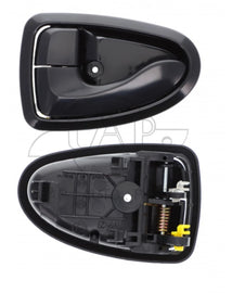 Left Front=Rear Smooth Black Inner Door Handle for Hyundai Accent LC 2000-2006