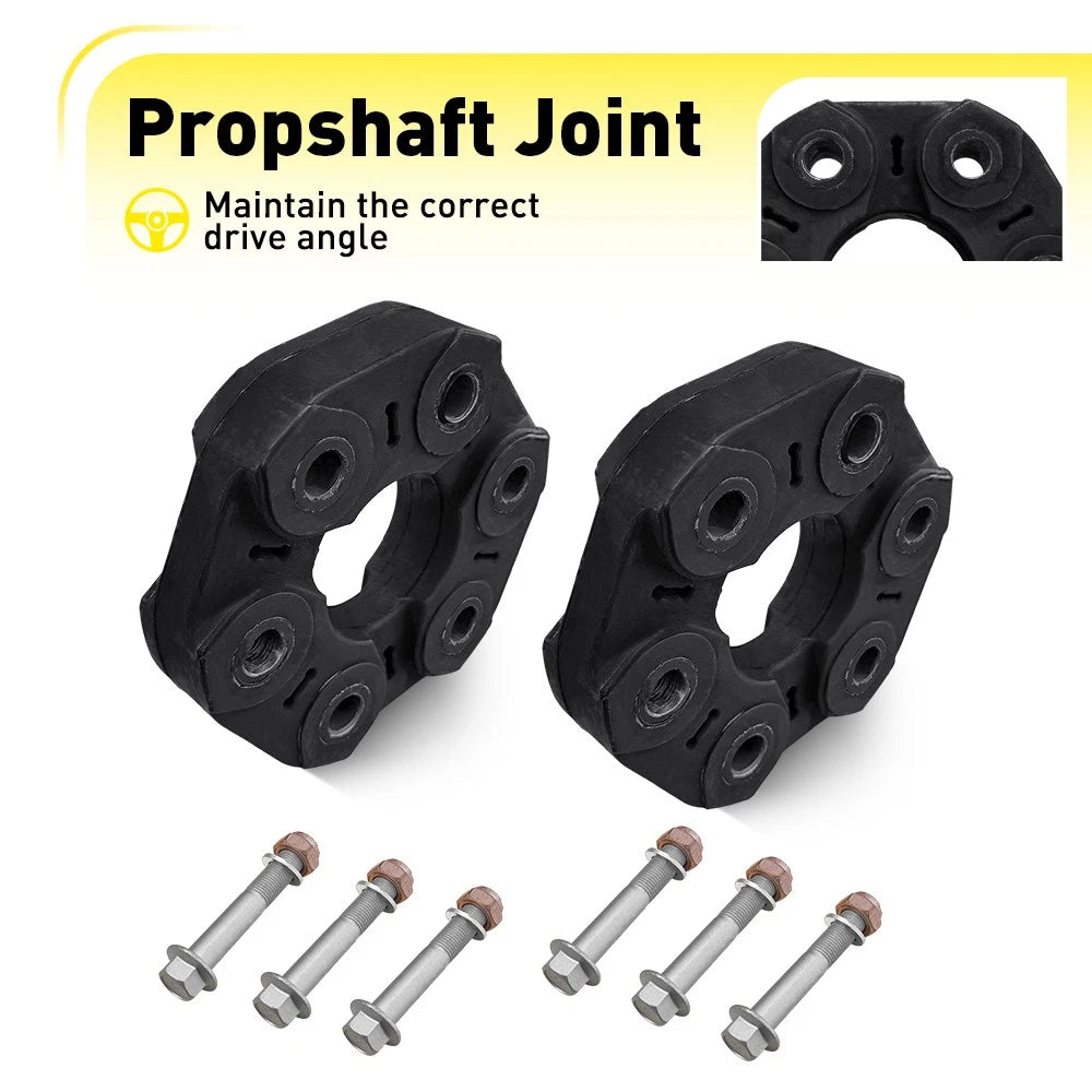 2 Tailshaft Rubber Couplings Doughnut For Holden Commodore VX VY VZ VT V6 AUTO
