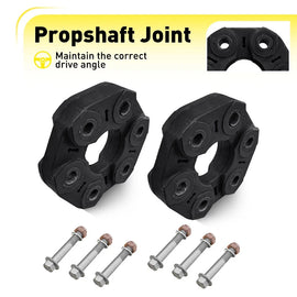 2 Tailshaft Rubber Couplings Doughnut For Holden Commodore VX VY VZ VT V6 AUTO