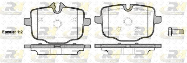 Front & Rear Brake Pads Disc Rotors + Sensors Full Set for BMW X5 G05 M Sport
