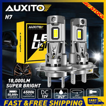 Load image into Gallery viewer, 2X H7 Car LED Headlight 120W Globes 18000LM Xenon 6000K Bulbs White Beam 12V