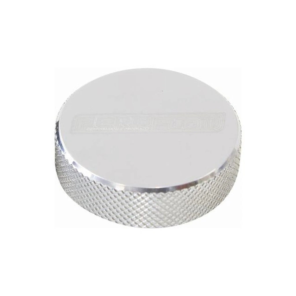 Aeroflow AF55-1005 Tall Air CleAN Nut 1/4" Polished Female Thread 1/4" Unc