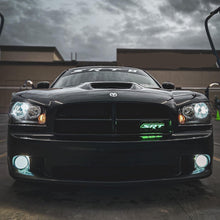 Load image into Gallery viewer, SRT LED Grill Emblem Badge(Multicolor)– Chasing RGBW  Car Logo Light features 120+ dynamic for Dodge, Chrysler &amp; Jeep-3