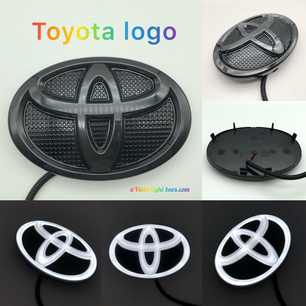 Toyota logo Hilux / Tundra /Prado (2018-2021 )/ Land Cruiser (2016-2021)/ led front toyota symbol light-1
